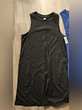 1 NEW with tags  Old Navy tank top dress small black soft